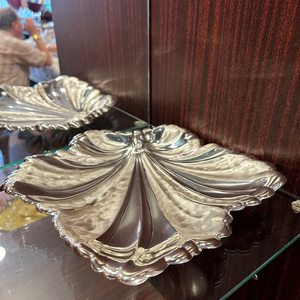 WMF-IKORA Tarnish Resistant Platter/Dish, Candy/Fruit 11.5"Long 11.5"Wide